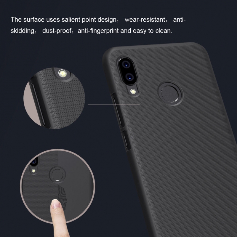 Ốp Lưng Huawei Nova 3e Hiệu Nillkin Dạng Sần Chính Hãng được sản xuất tại Hokong, là sản phẩm thương hiệu lớn của Nillkin được làm bằng chất nhựa PU cao cấp nên độ bền và độ đàn hồi cao